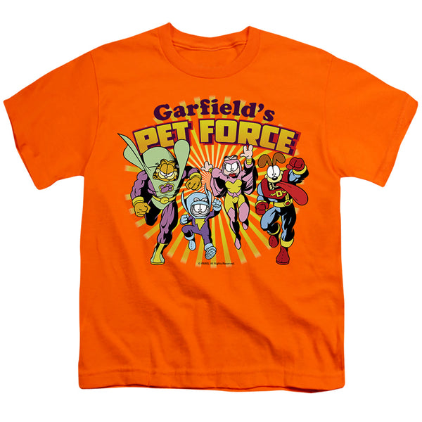 Garfield - Pet Force Burst Youth Short Sleeve