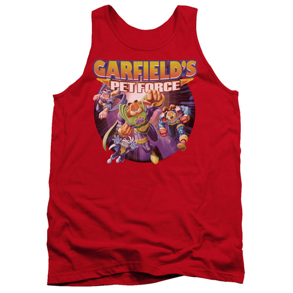 Garfield - Pet Force Four Adult Tank Top