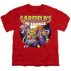 Garfield - Pet Force Four Youth Short Sleeve