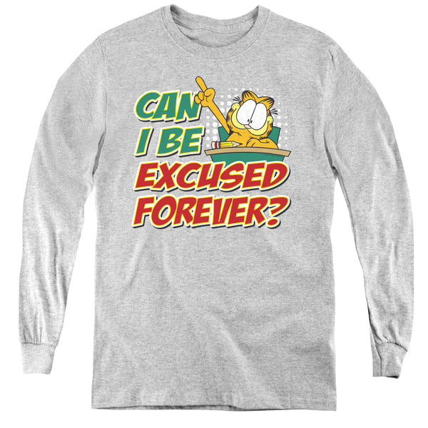 Garfield - Excused Forever L - S Youth