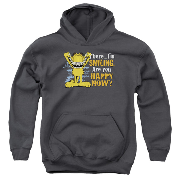 Garfield - Smiling Youth Hooded Sweatshirt