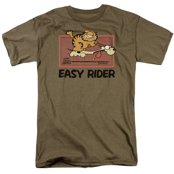 Garfield - Vintage Easy Rider Adult Regular Fit Short Sleeve