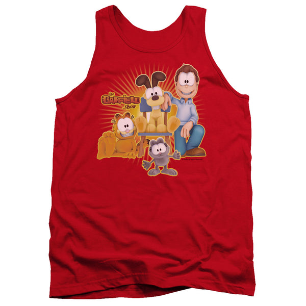 Garfield - Say Cheese Adult Tank Top
