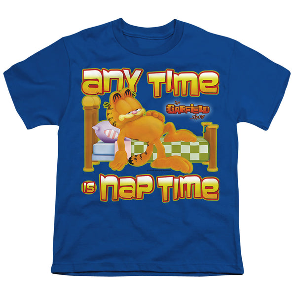 Garfield - Nap Time Youth Short Sleeve