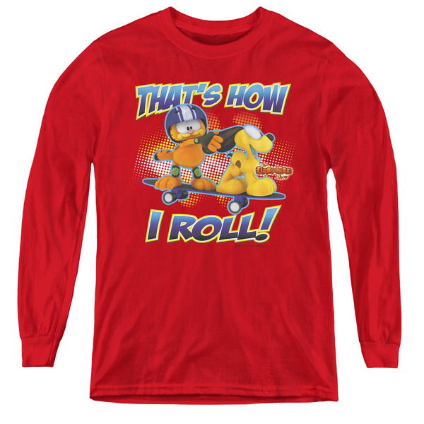 Garfield - How I Roll L - S Youth