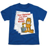 Garfield - Duly Noted Youth Short Sleeve