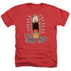 Garfield - Friday Adult Regular Fit Heather Short Sleeve