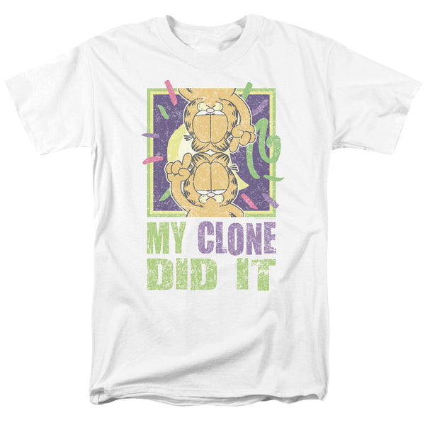 Garfield - My Clone Did It Adult Regular Fit Short Sleeve