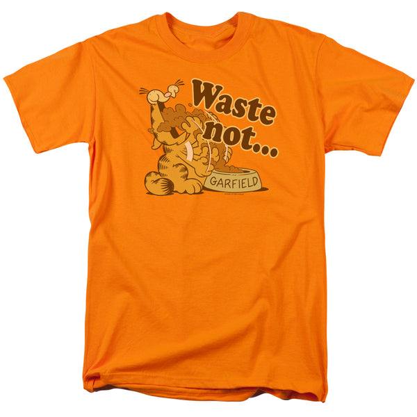 Garfield - Waste Not Adult Regular Fit Short Sleeve