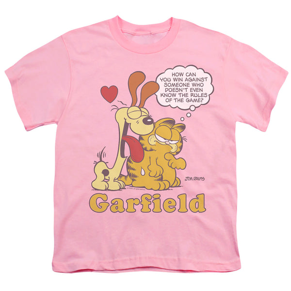 Garfield - Cant Win Youth Short Sleeve