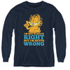 Garfield - Never Wrong L - S Youth
