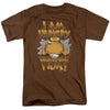 Garfield - Therefore I Am Adult Regular Fit Short Sleeve