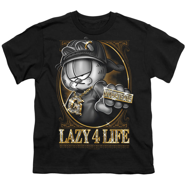 Garfield - Lazy 4 Life Youth Short Sleeve