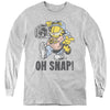 Garfield - Oh Snap L - S Youth