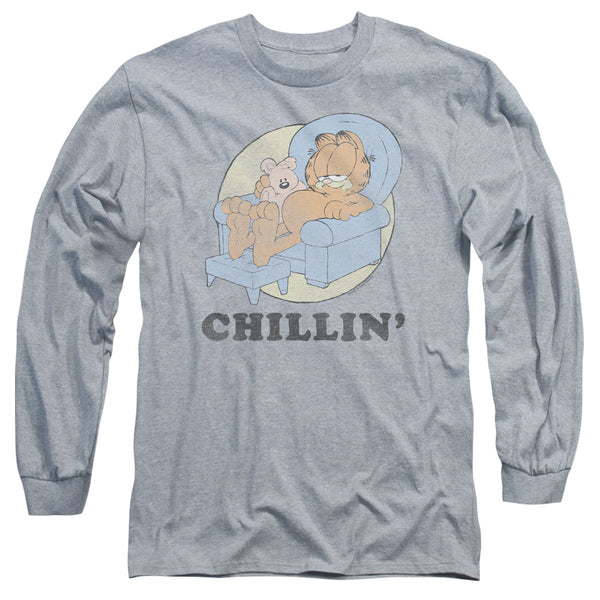 Garfield - Chillin Adult Long Sleeve