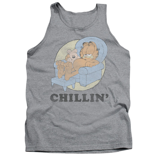 Garfield - Chillin Adult Tank Top