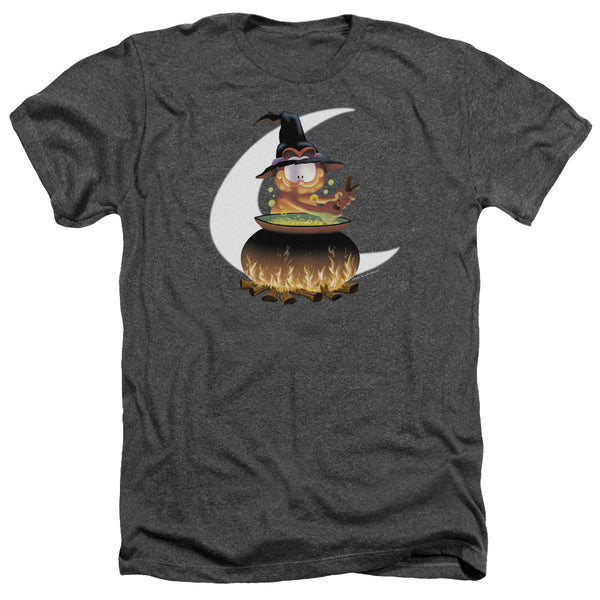 Garfield - Stir The Pot Adult Regular Fit Heather Short Sleeve