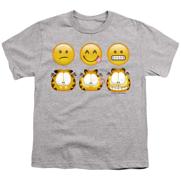 Garfield - Emojis Youth Short Sleeve