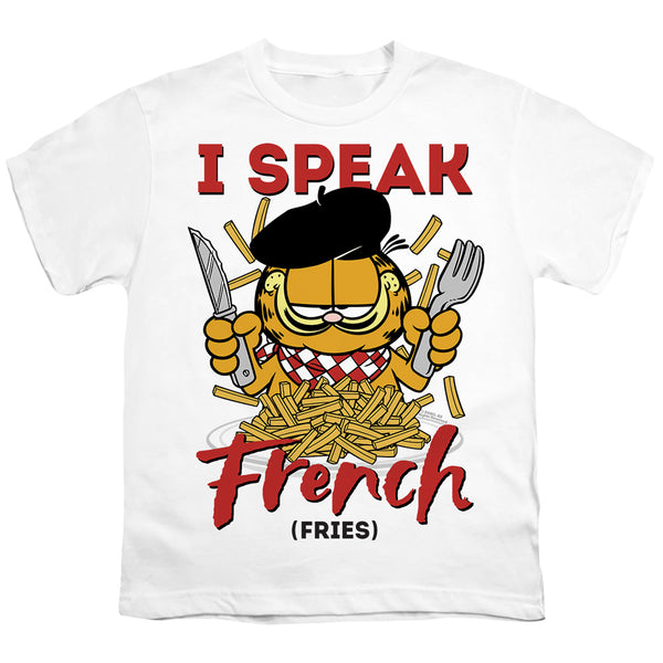 Garfield - Speaking Love Youth Short Sleeve
