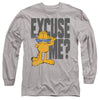 Garfield - Excuse Me? Adult Long Sleeve