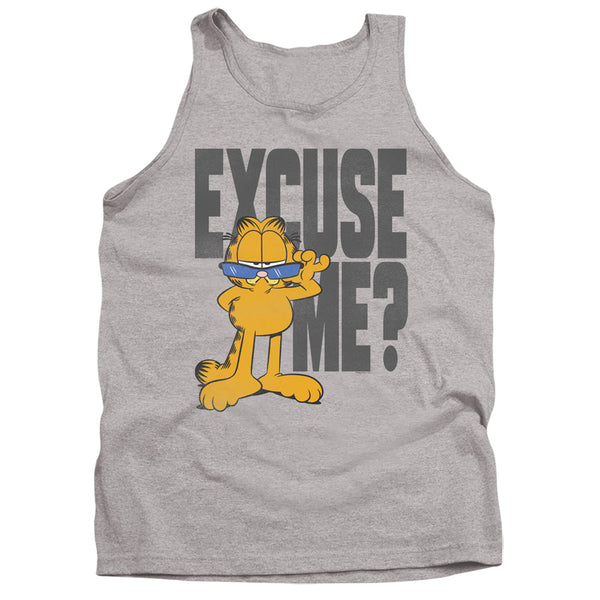 Garfield - Excuse Me? Adult Tank Top