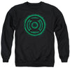 Green Lantern - Green Flame Logo Adult Crewneck Sweatshirt