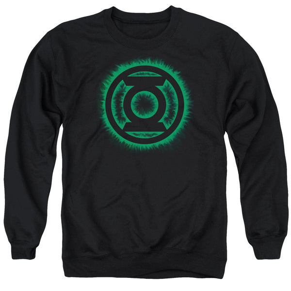 Green Lantern - Green Flame Logo Adult Crewneck Sweatshirt