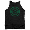 Green Lantern - Green Flame Logo Adult Tank Top