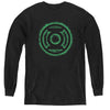 Green Lantern - Green Flame Logo L - S Youth