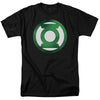Green Lantern - Green Chrome Logo Adult Regular Fit Short Sleeve