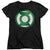 Green Lantern - Green Chrome Logo Women's Short Sleeve
