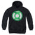 Green Lantern - Green Chrome Logo Youth Hooded Sweatshirt