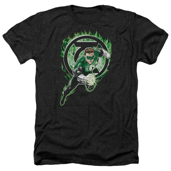 Green Lantern - Space Cop Adult Regular Fit Heather Short Sleeve