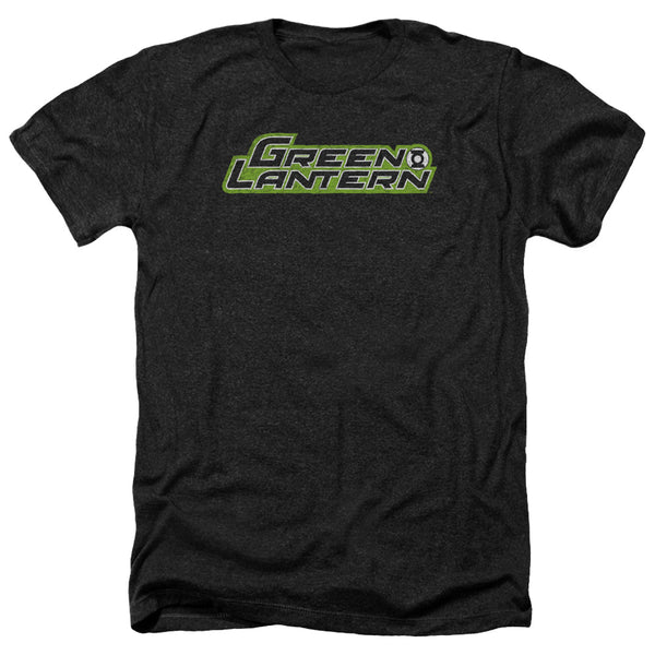 Green Lantern - Scribble Title Adult Regular Fit Heather Short Sleeve