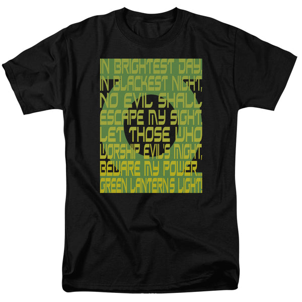 Green Lantern - Green Lantern Oath Adult Regular Fit Short Sleeve