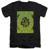 Green Lantern - Green Lantern Oath Adult Slim Fit V Neck Cotton