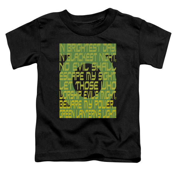 Green Lantern - Green Lantern Oath Toddler Short Sleeve