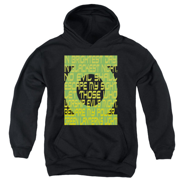 Green Lantern - Green Lantern Oath Youth Hooded Sweatshirt