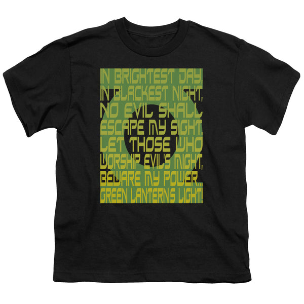 Green Lantern - Green Lantern Oath Youth Short Sleeve