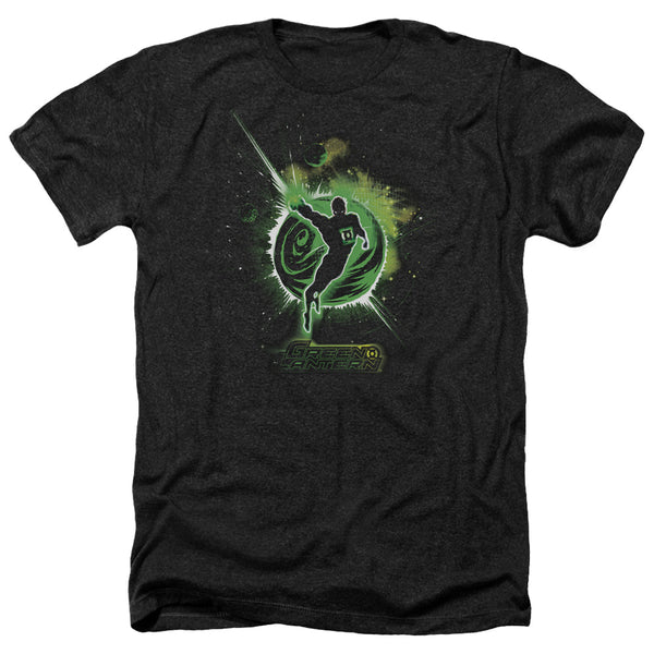 Green Lantern - Shadow Lantern Adult Regular Fit Heather Short Sleeve