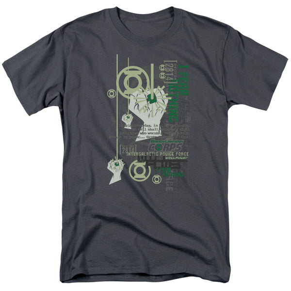 Green Lantern - Core Strength Adult Regular Fit Short Sleeve