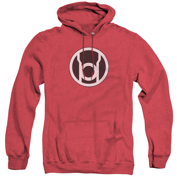 Green Lantern - Red Lantern Logo Adult Heather Hoodie