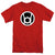 Green Lantern - Red Lantern Logo Adult Regular Fit Short Sleeve