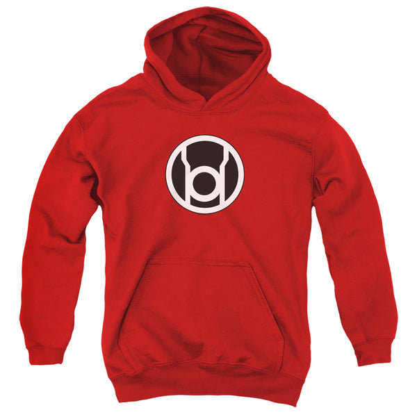 Green Lantern - Red Lantern Logo Youth Hooded Sweatshirt
