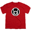 Green Lantern - Red Lantern Logo Youth Short Sleeve
