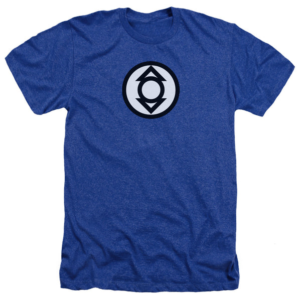 Green Lantern - Indigo Tribe Adult Regular Fit Heather Short Sleeve