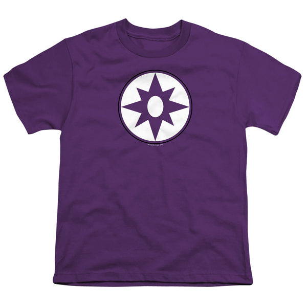 Green Lantern - Star Sapphire Logo Youth Short Sleeve