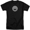 Green Lantern - Black Lantern Logo Adult Tall Fit Short Sleeve