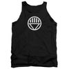 Green Lantern - Black Lantern Logo Adult Tank Top
