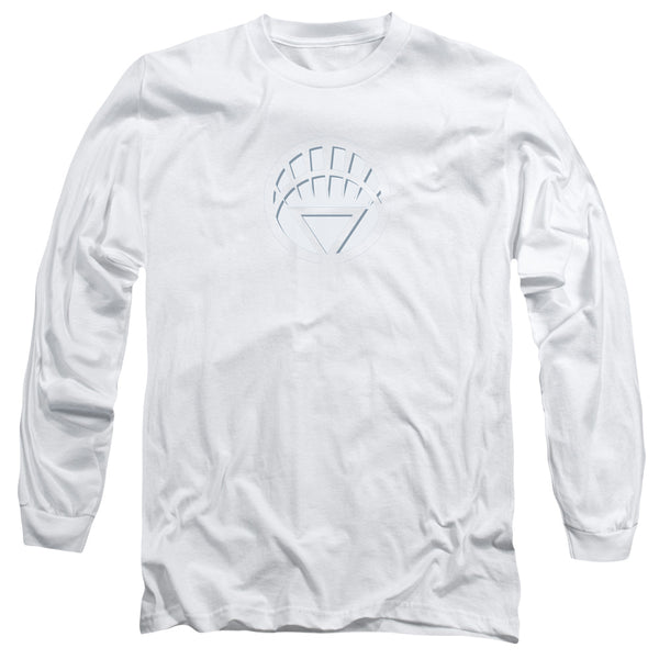 Green Lantern - White Lantern Logo Adult Long Sleeve